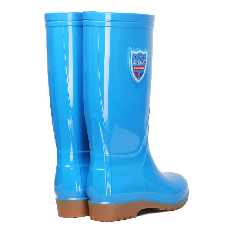 Wellington Pvc for Women High Heel Work Raining South Africa Ladies Rain Boots Rain boots wholesale