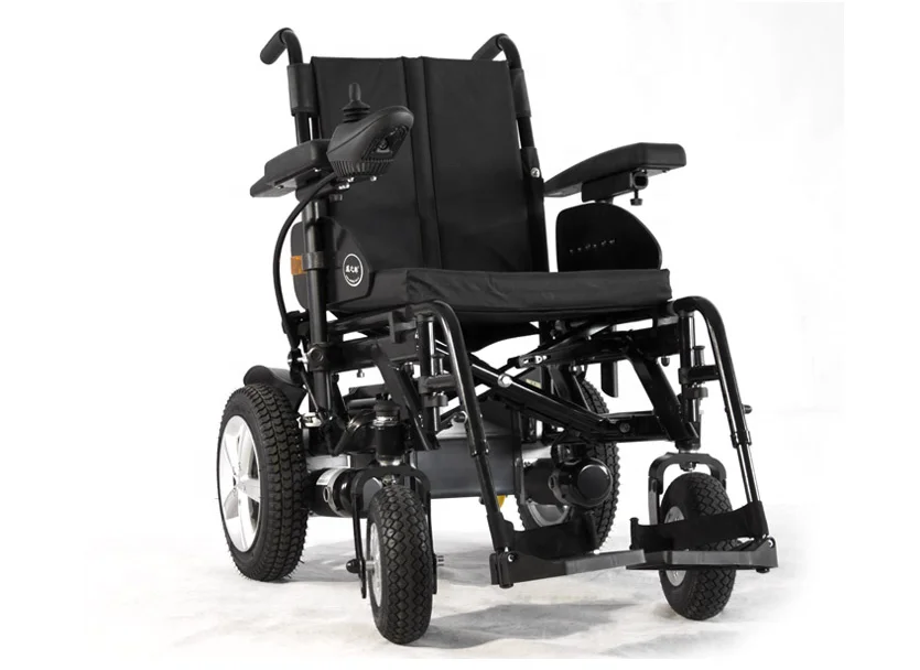 Lightweight folding electric wheelchair