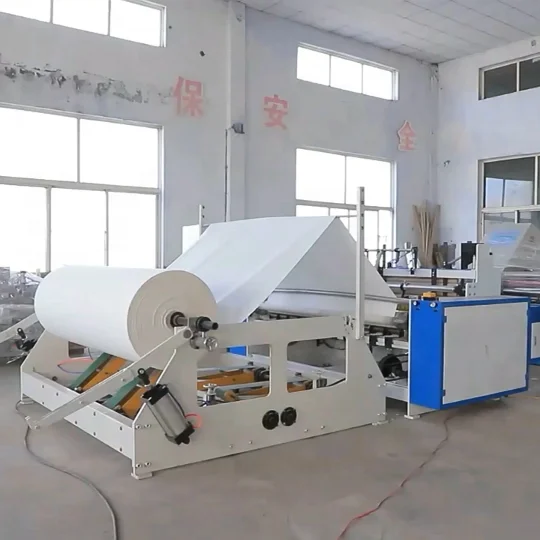 YDF business machine toilet paper rewinding machine hot selling, toilet paper roll rewinding slitting machine