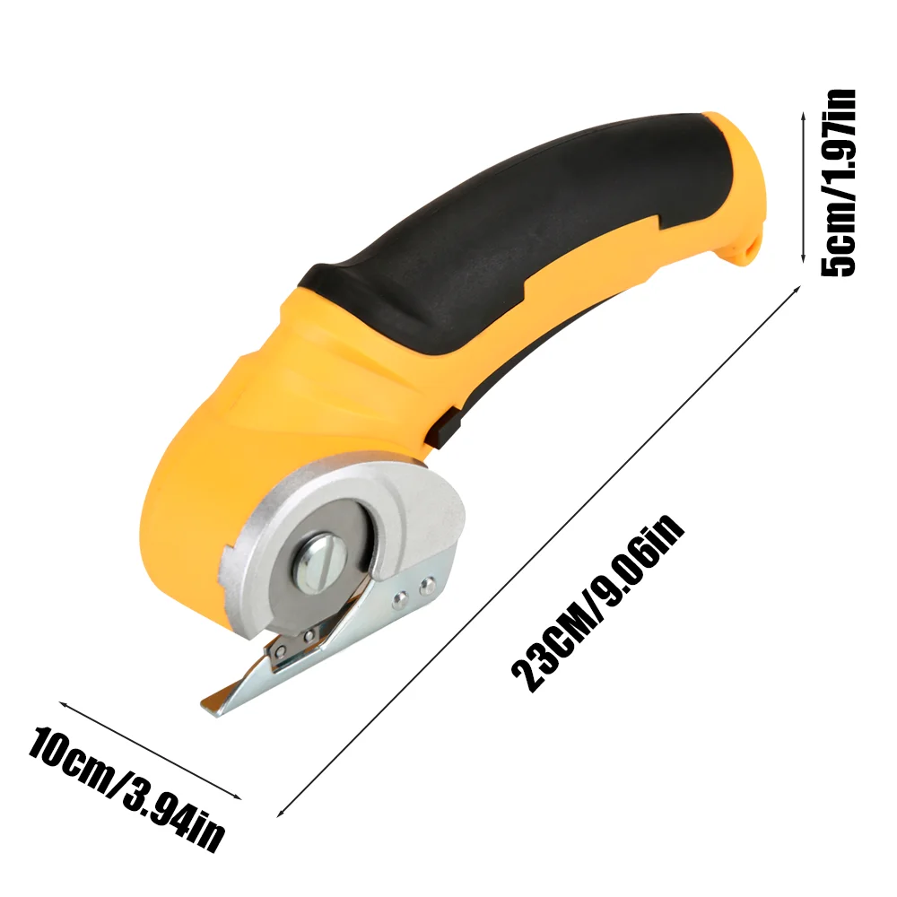 Portable Mini Cordless Multifunctional Electric Scissors Cutter for Industrial DIY Use for Fabric Carpet Cardboard Cutting