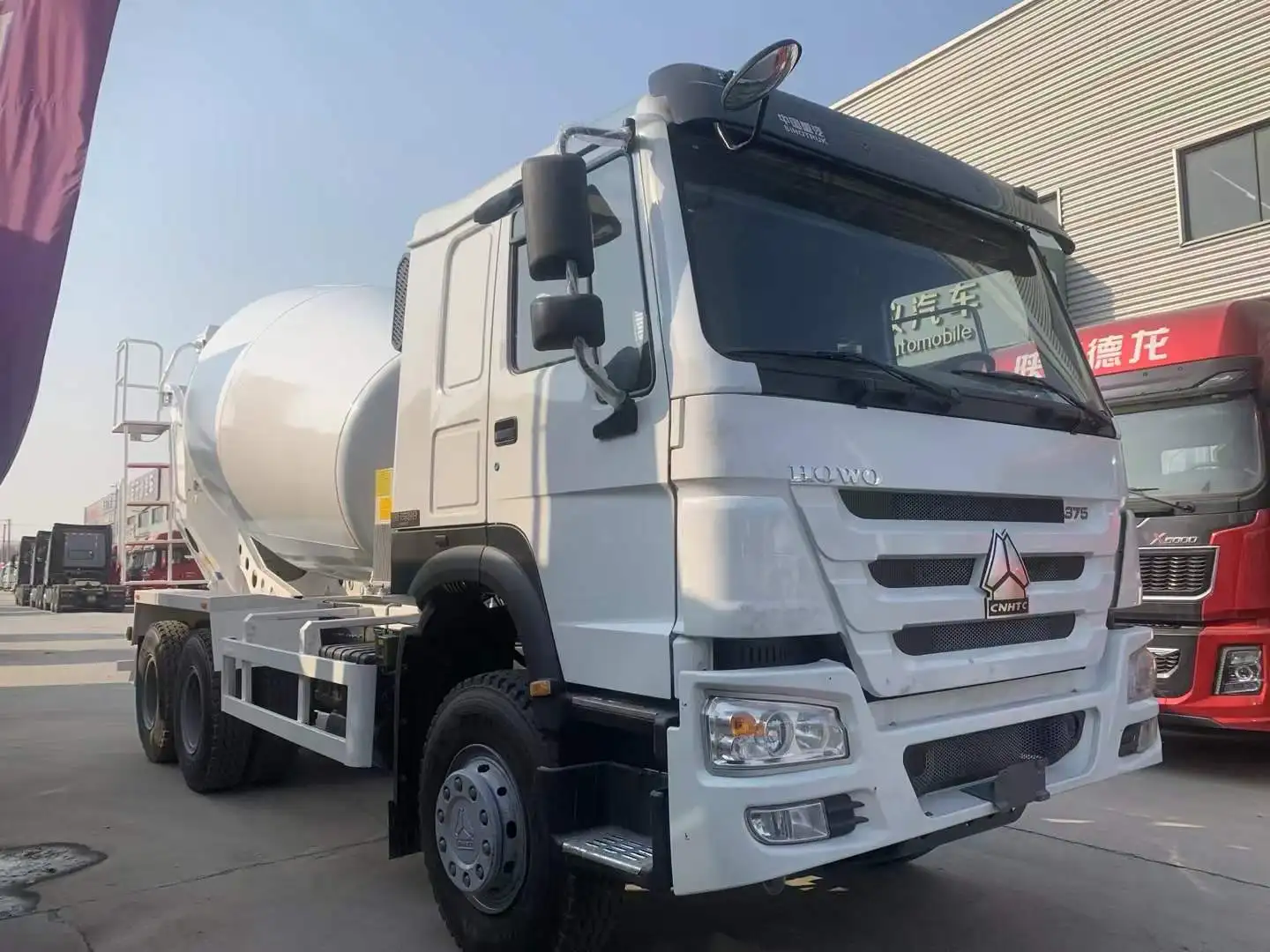 HOWO 6x4 Hot Selling Concrete Mixer Truck Used Concrete Mixer Truck for Sale Euro 6