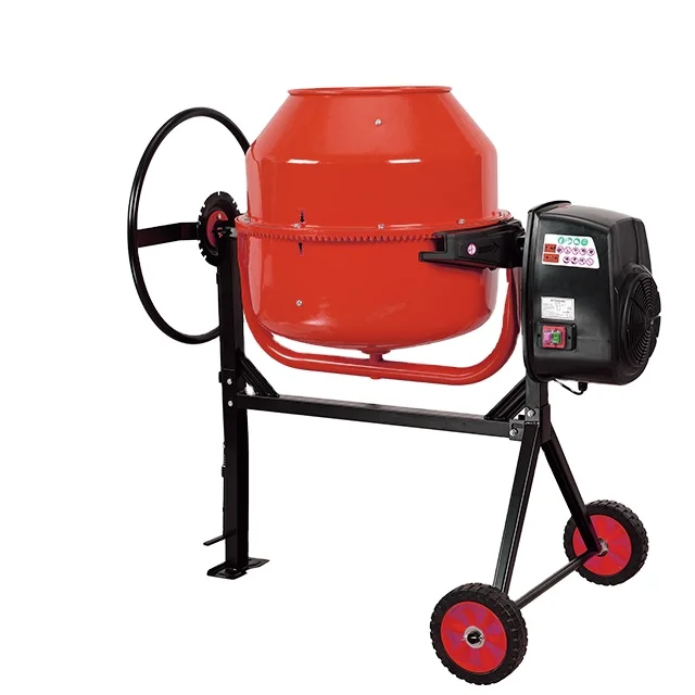 Chinese cheap electric 180L cement mixer mobile concrete mixer