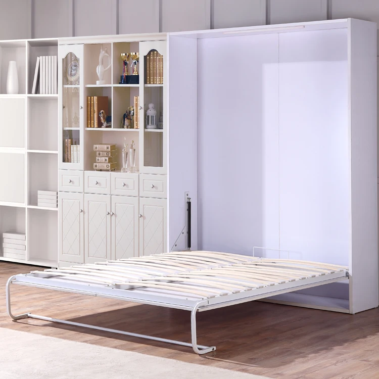 
Easy DIY bedroom decoration single Vertical Wall Mount folding wall murphy beds wall beds 