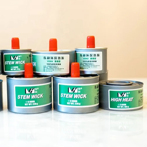 VHTAC Buffet Fuel 6H Burning Time Restaurant Buffet Use Liquid Wick Fuel  Restaurant Liquid Wick Fuel