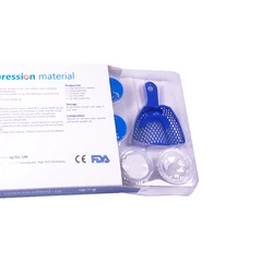 Dental Use Blue Base & White Catalyst Dental Impression Material Kit