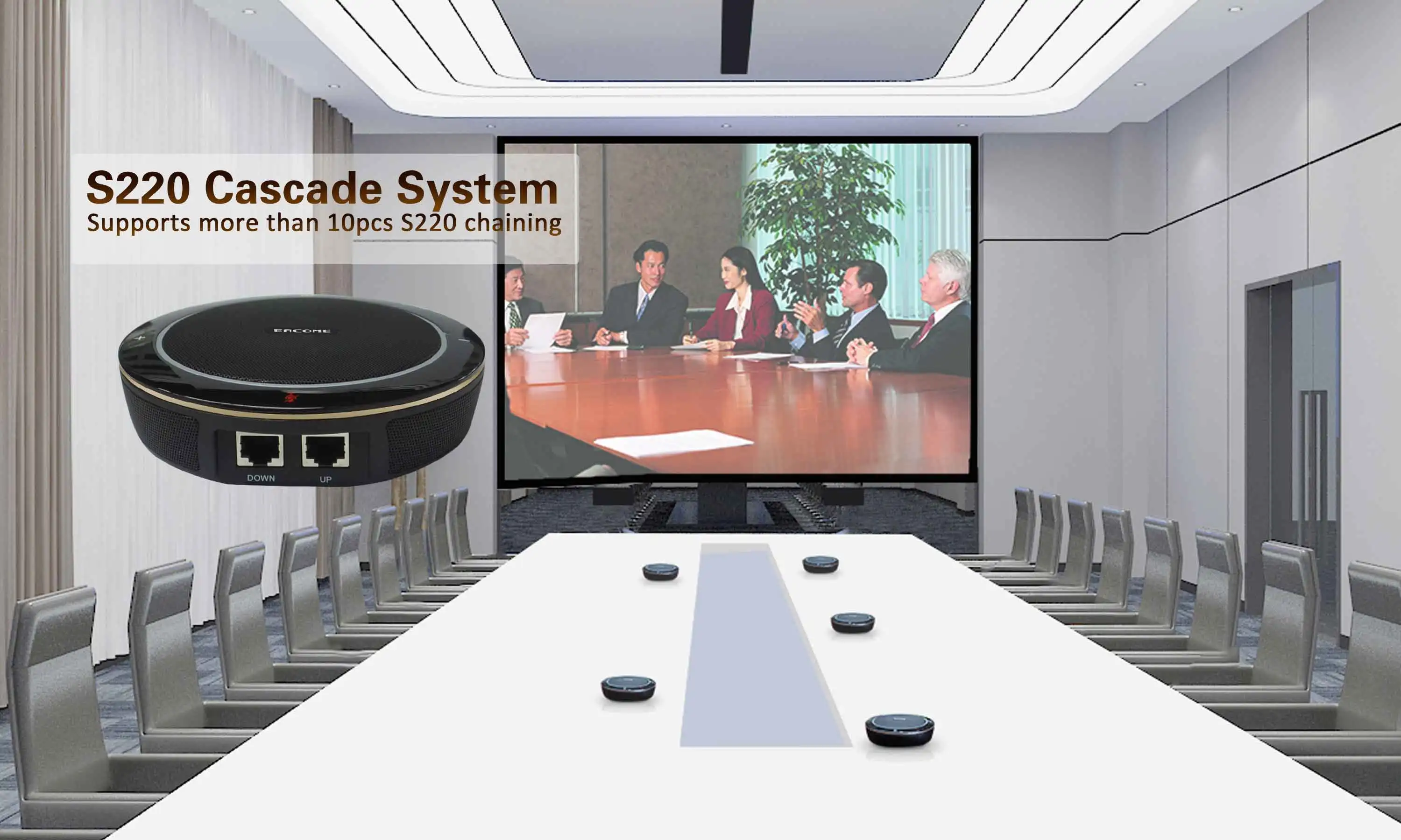 
Promotions intelligent S220 conference system For office microphone conference 