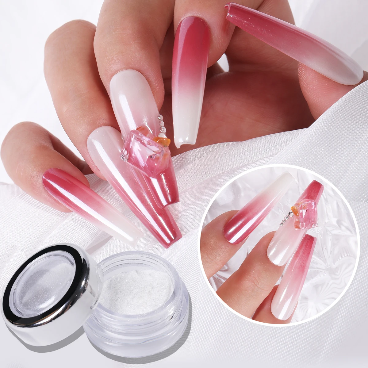Mirror Nail Magic Mirror Powder Super fairy Super Bright Mirror Powder
