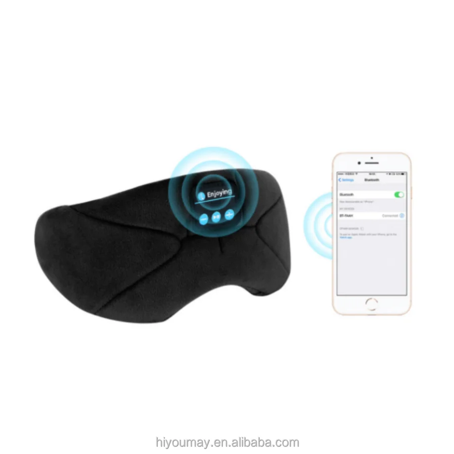 Cozy Sleeping 3D Stereo Music Eye Mask Wireless Bluetooth Music Eye Mask  Audio Shading Sleep Eye Mask