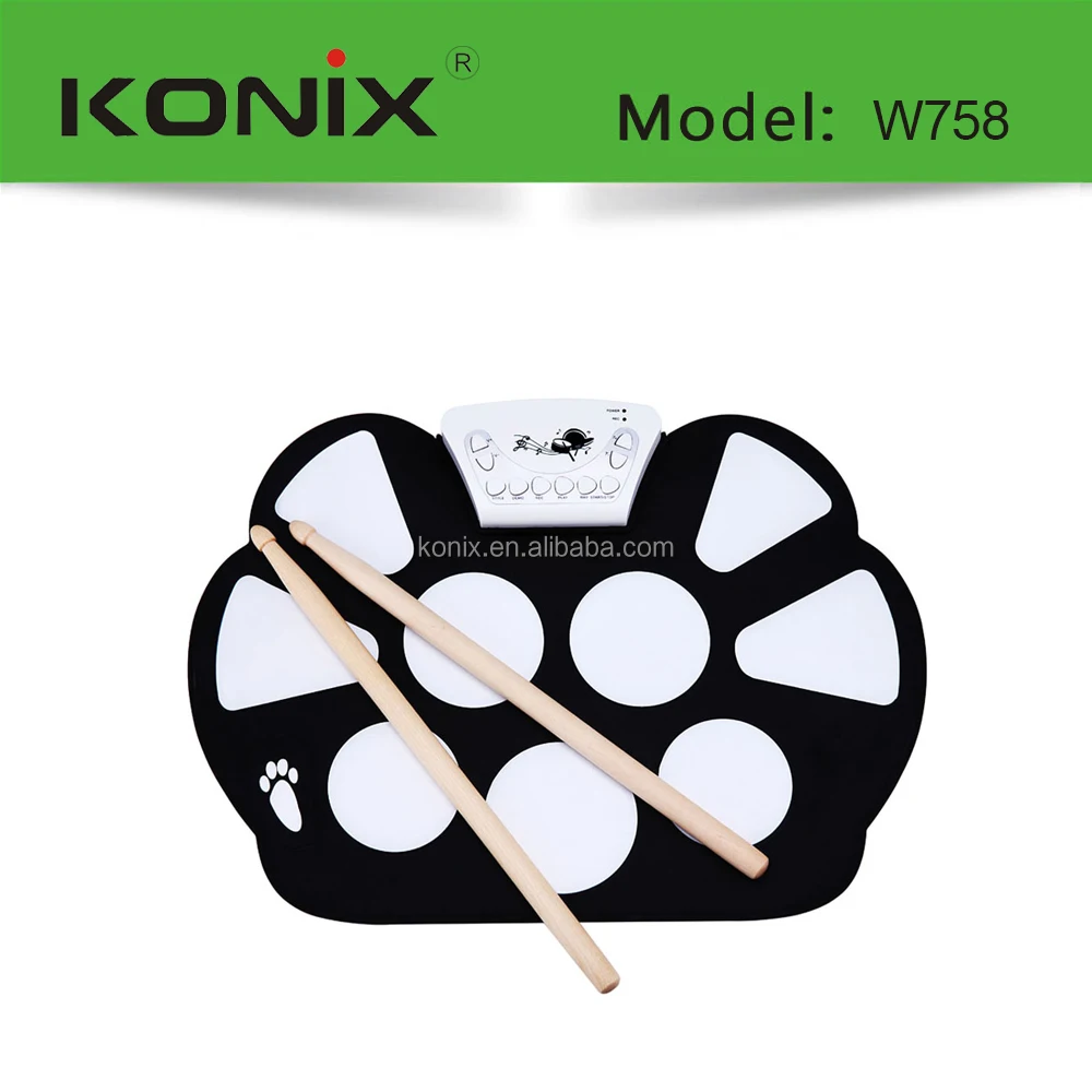 roll up drum electronic drum set drum pad for kids