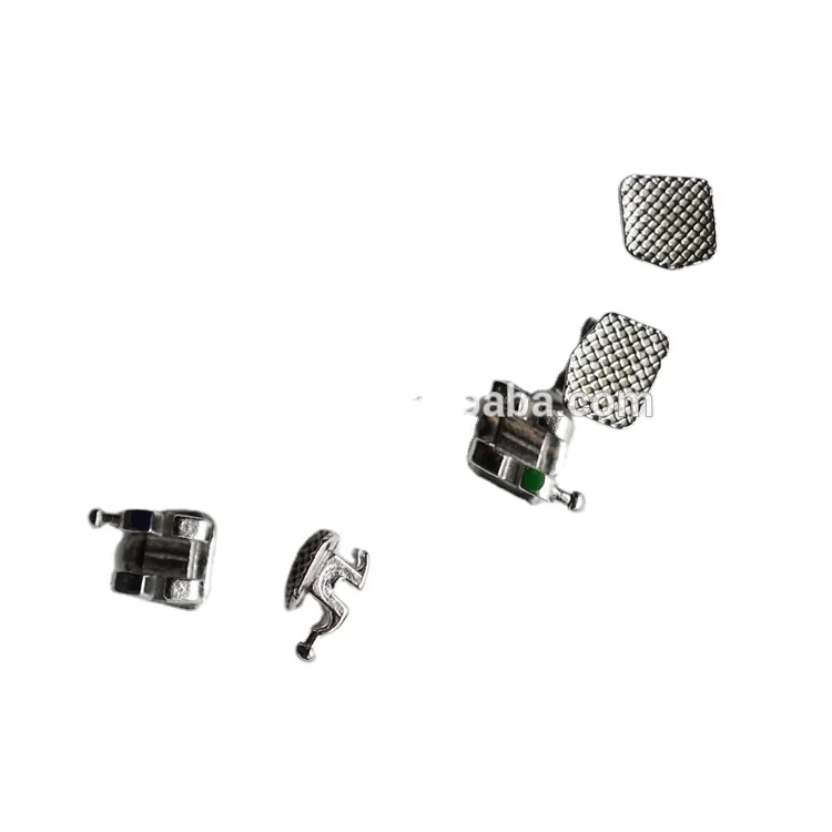 
Denrum Dental Supply Mesh Base MIM Orthodontic Mini Roth Brackets 