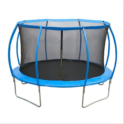Manufacturer child trampolines for adults with enclosures round 10ft trampoline outdoor with safety net