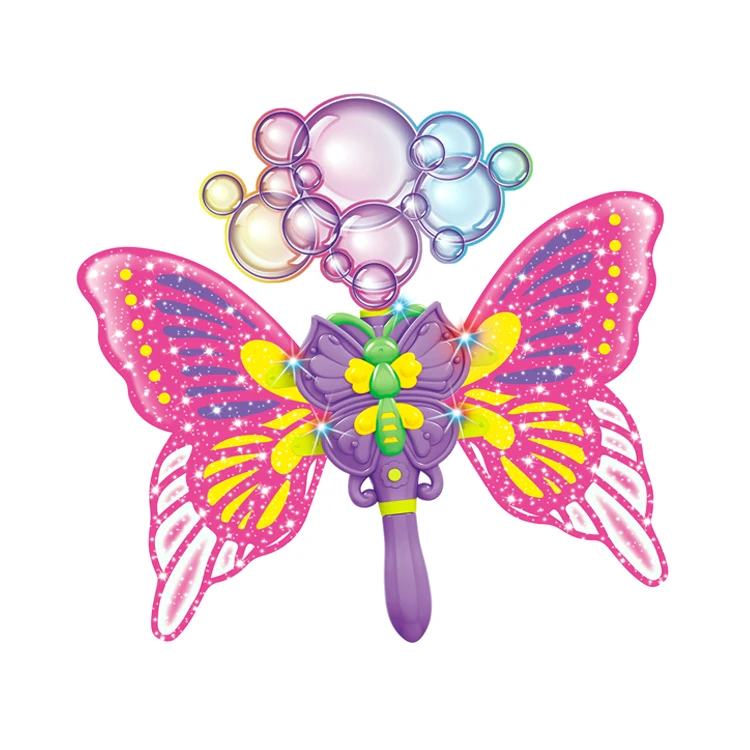 
Battery operated bubble machine toys plastic funny butterfly electric bubble toys 