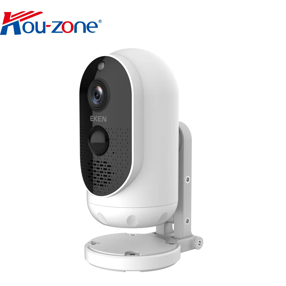 3.6mm Lens diagonal 140 degree Door Bell 1080P Wire-Free Battery Camera IP66 Rating Weather-proof Design Doorbell