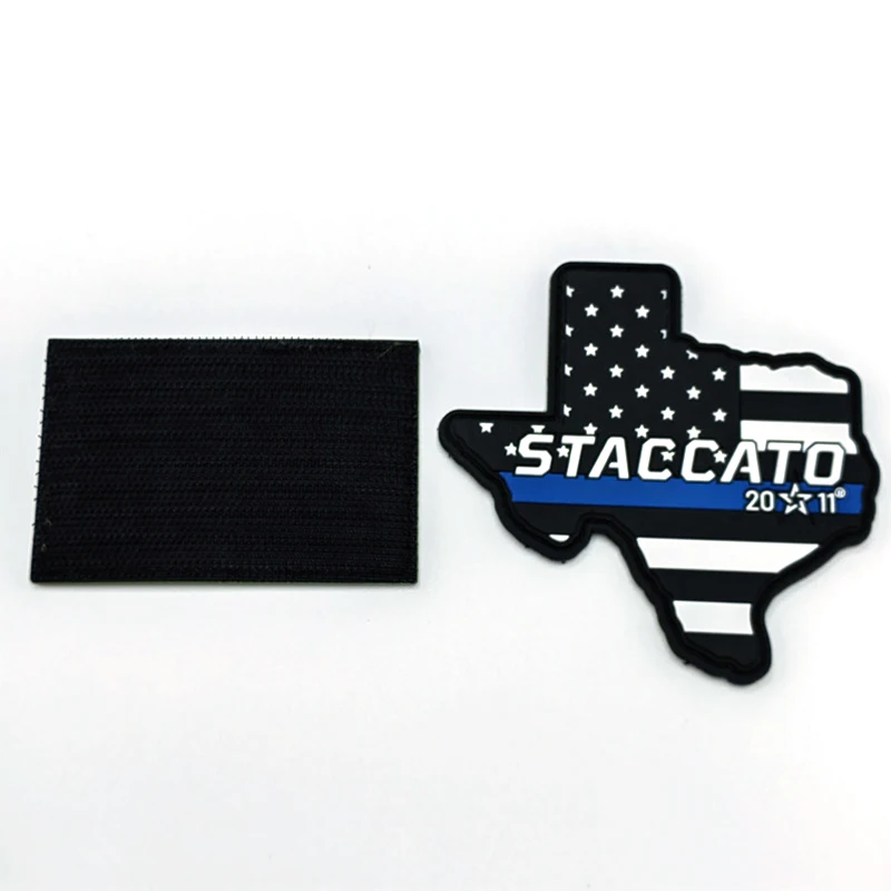 Clothing Labels Accessories Maker Custom Embossed 3D Brand Name Logo Soft PVC Rubber Patches for Hats