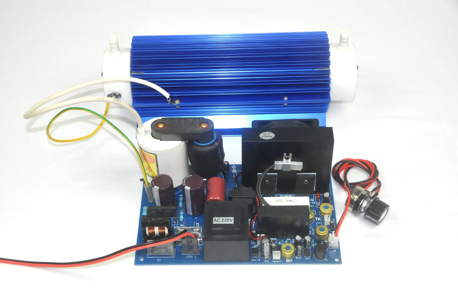 20G dual air-cooled ozone generator kit dual heat dissipation ozone fittings