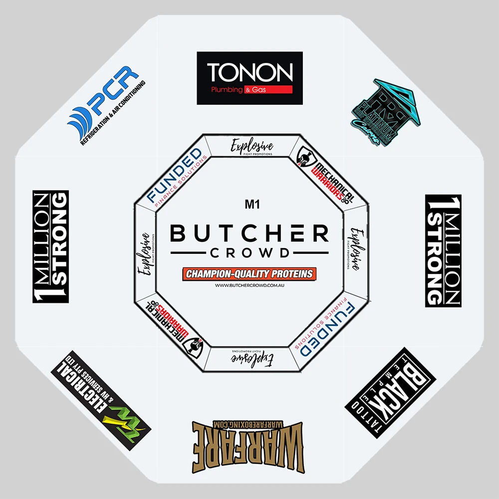MMAONEMAX Professional Standard Event MMA Cage Ufc Elevated MMA Octagon Cage For Mixed Martial Arts Competition and Gym Training