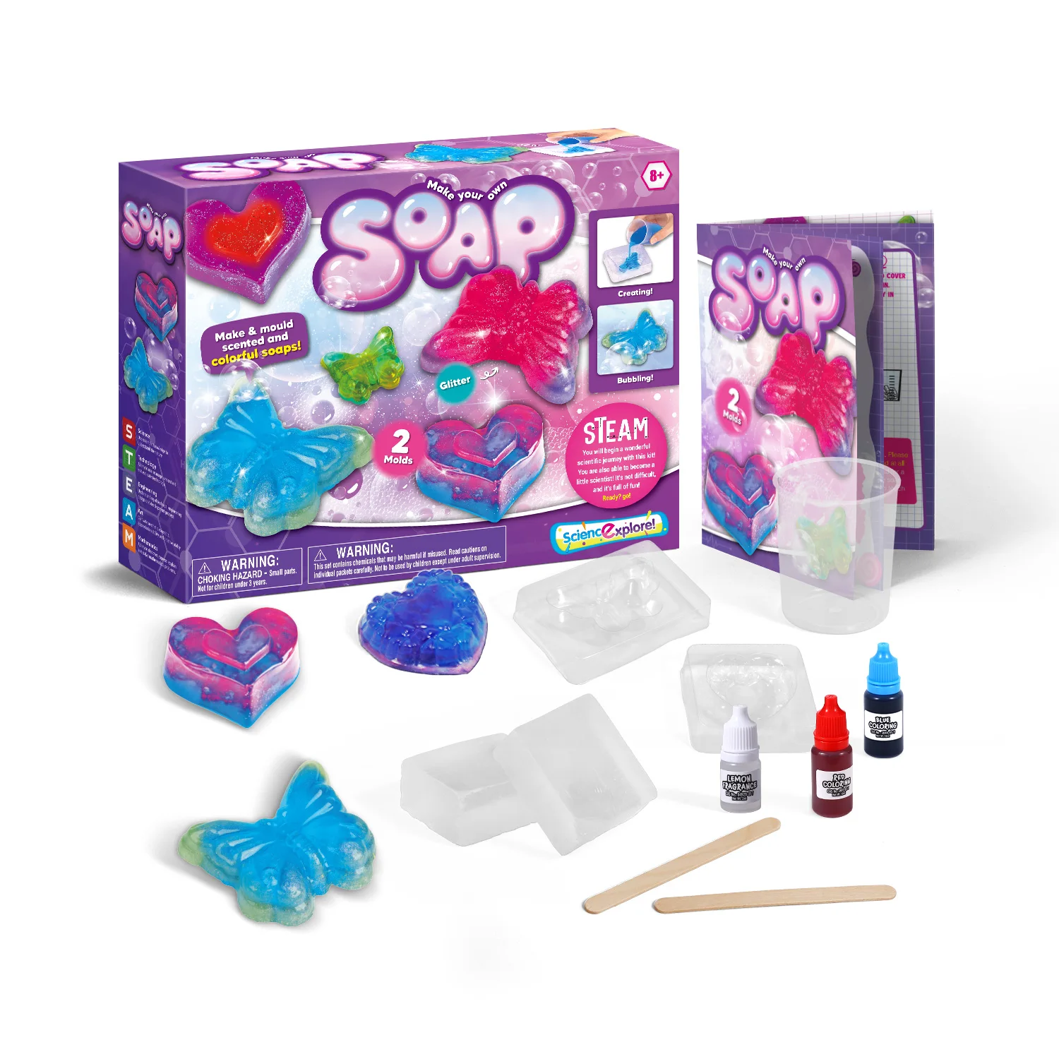 Wholesale Supplier Stem Kid Make Your Own Soap Tools Science Kid Handmade Diy Soap Making Kit