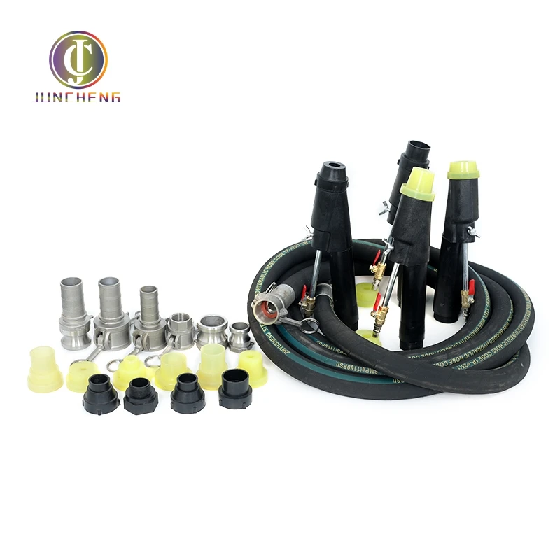 Plastic Wall Plastering Machine Cement Mortar Spraying Long Spray Gun Nozzle