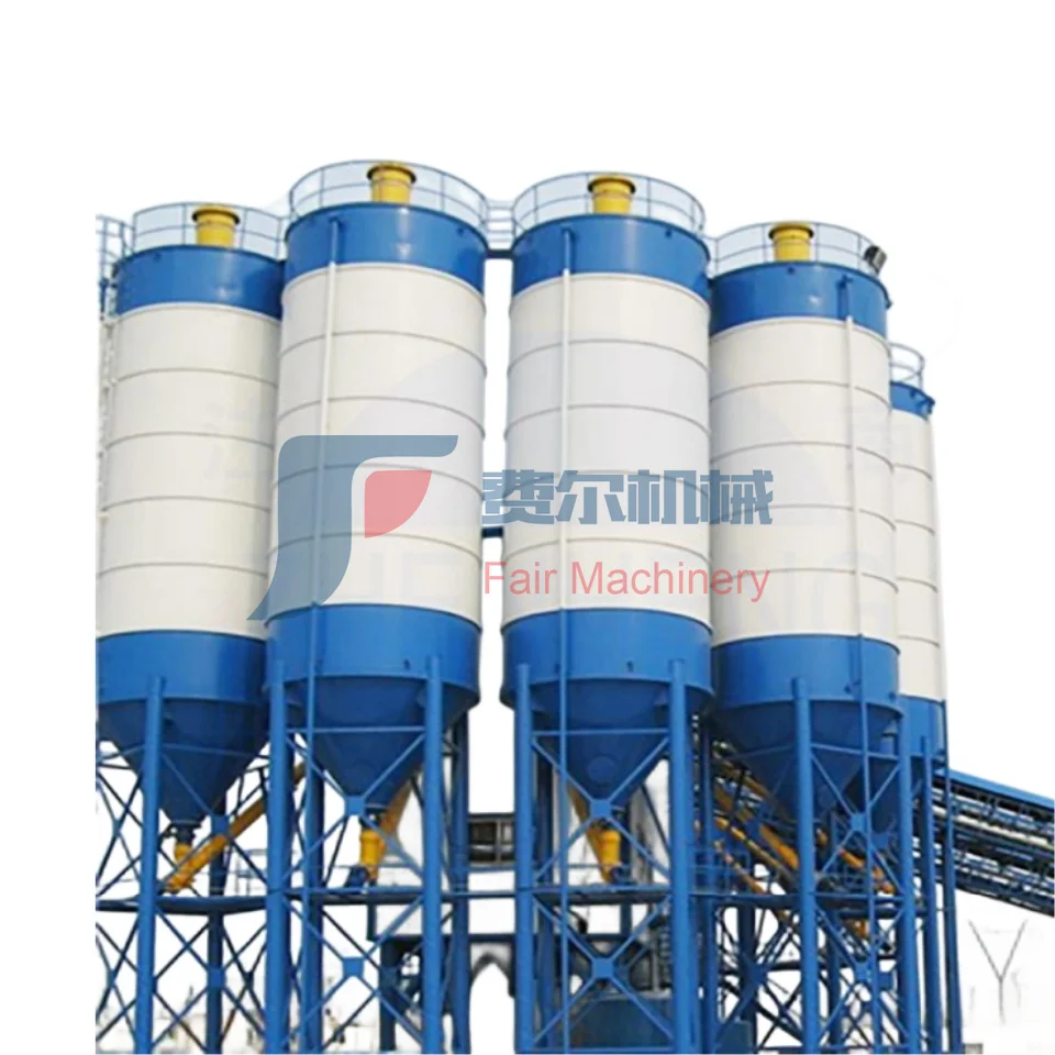 Carbon Steel Bolted silo Engineering Storage Tanks 100T anti-wear large stainless steel bulk sheet cement silo