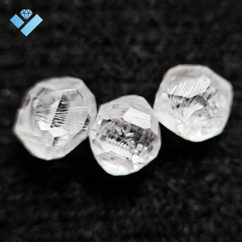 HPHT Rough Lab Created Synthetic Diamond rough