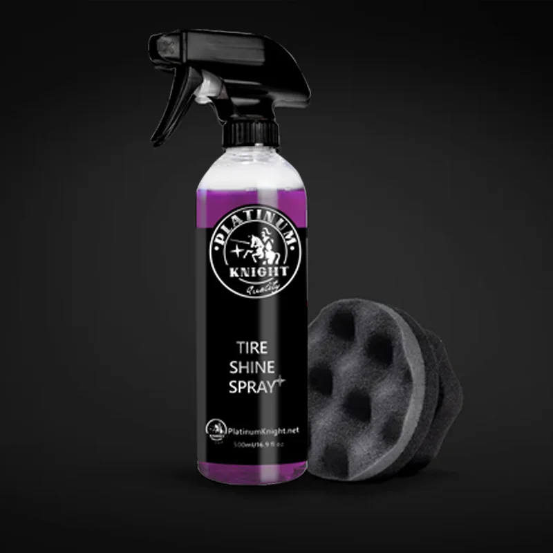 Hot2023 Tire Shine Spray 500ml deep shine  high quality Coating Wax Wholesale