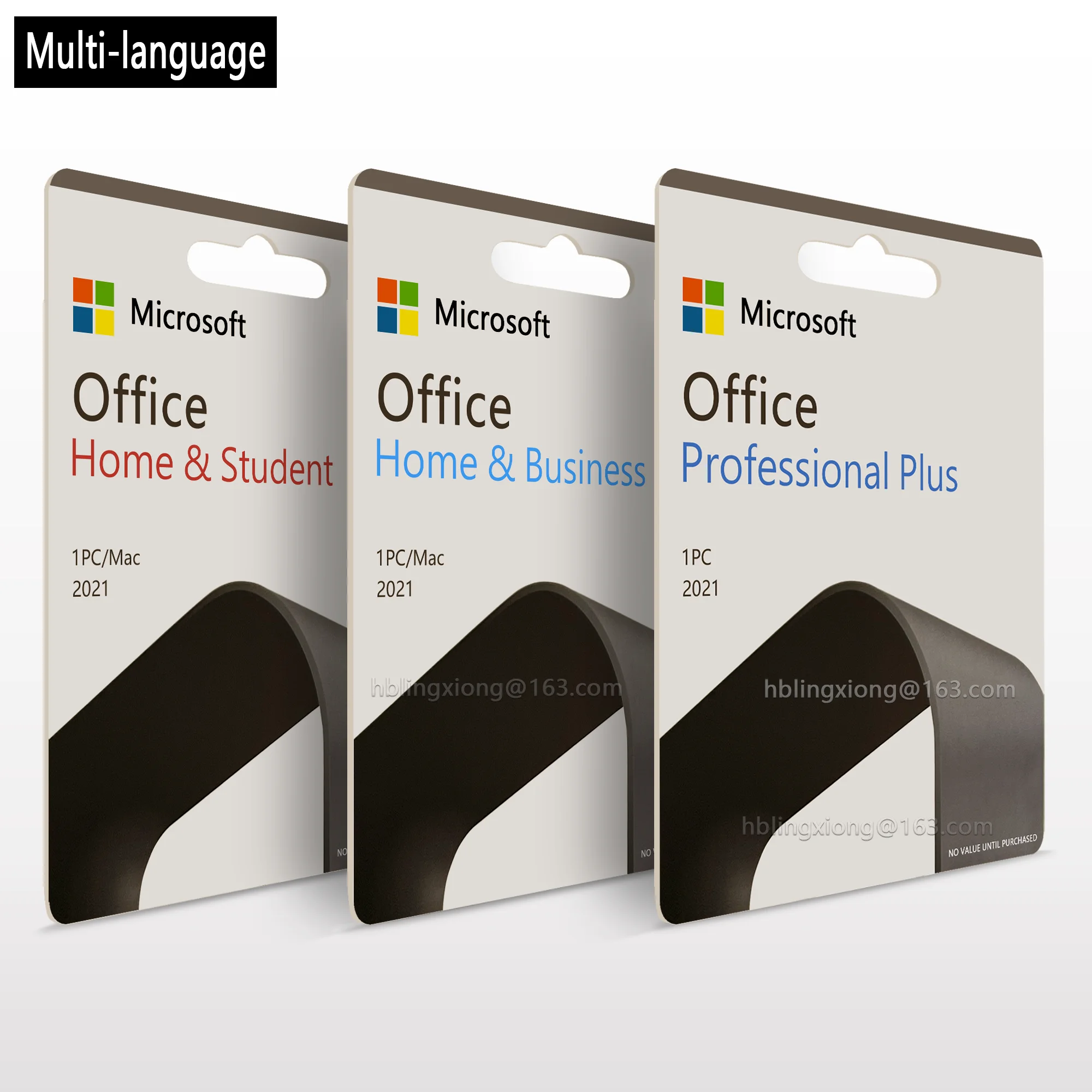 Офис 2021 Pro Plus ключ-карта для Win & Mac dvd Пакет Розничный ключ онлайн Активация профессиональный дом и бизнес студент USB