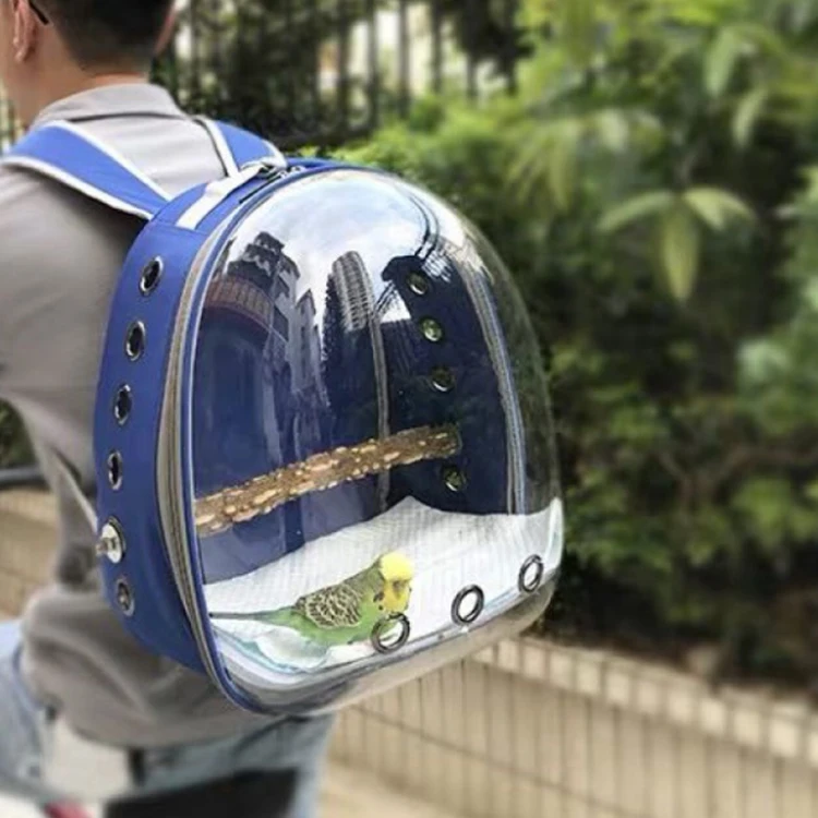 Wholesale Extra Large Pet Carrier Outdoor Travel Portable Shoulder Parrot Backpack Includes Accessories