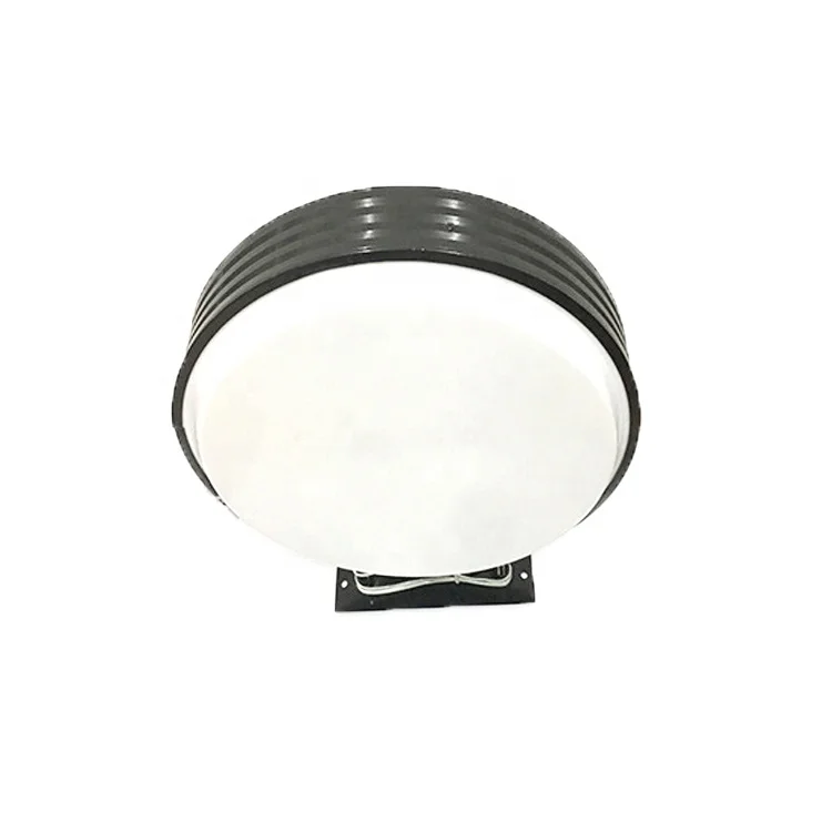 Outdoor turning board lightbox advertising round rotating led sign 3d acrylic light box