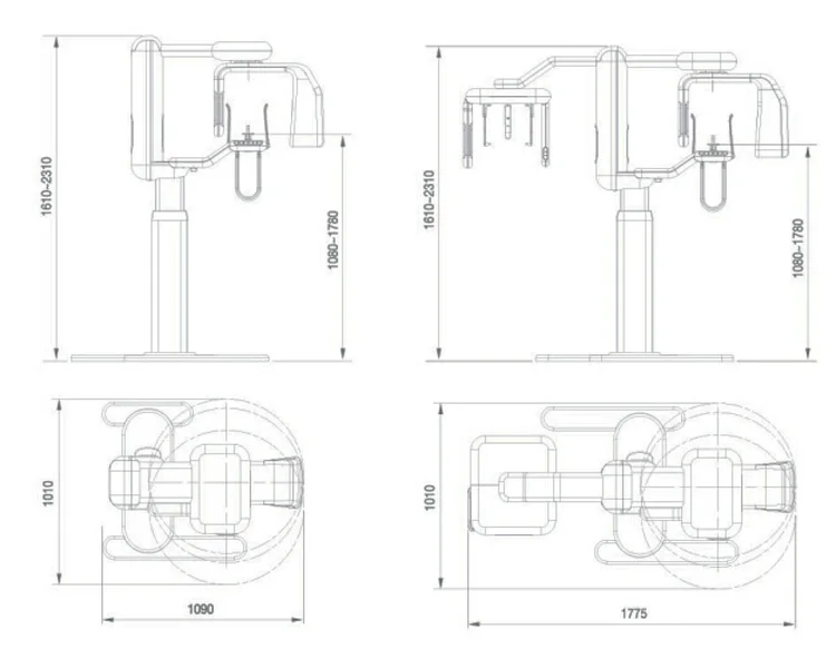 
MY-D068A Hospital radiology equipment x-ray medical digital panoramic dental x ray machine 