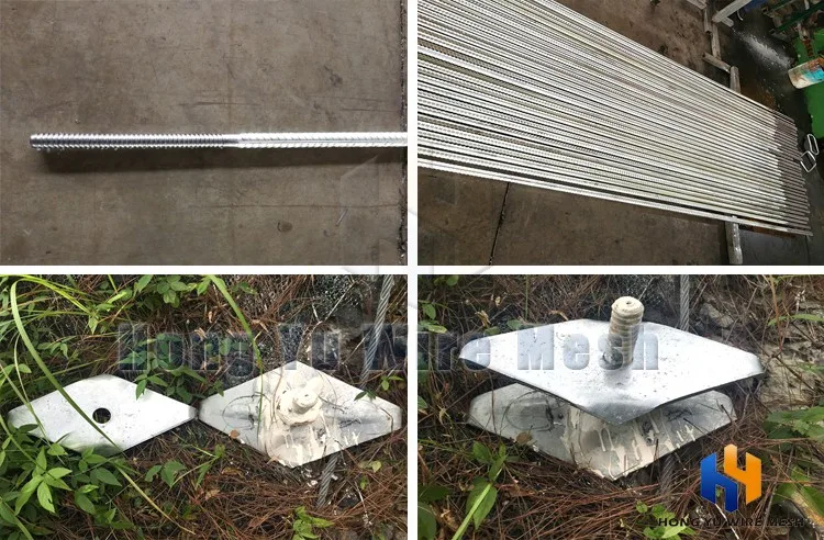 High quality  SNS flexible rockfall netting system in fishing net from China supplier