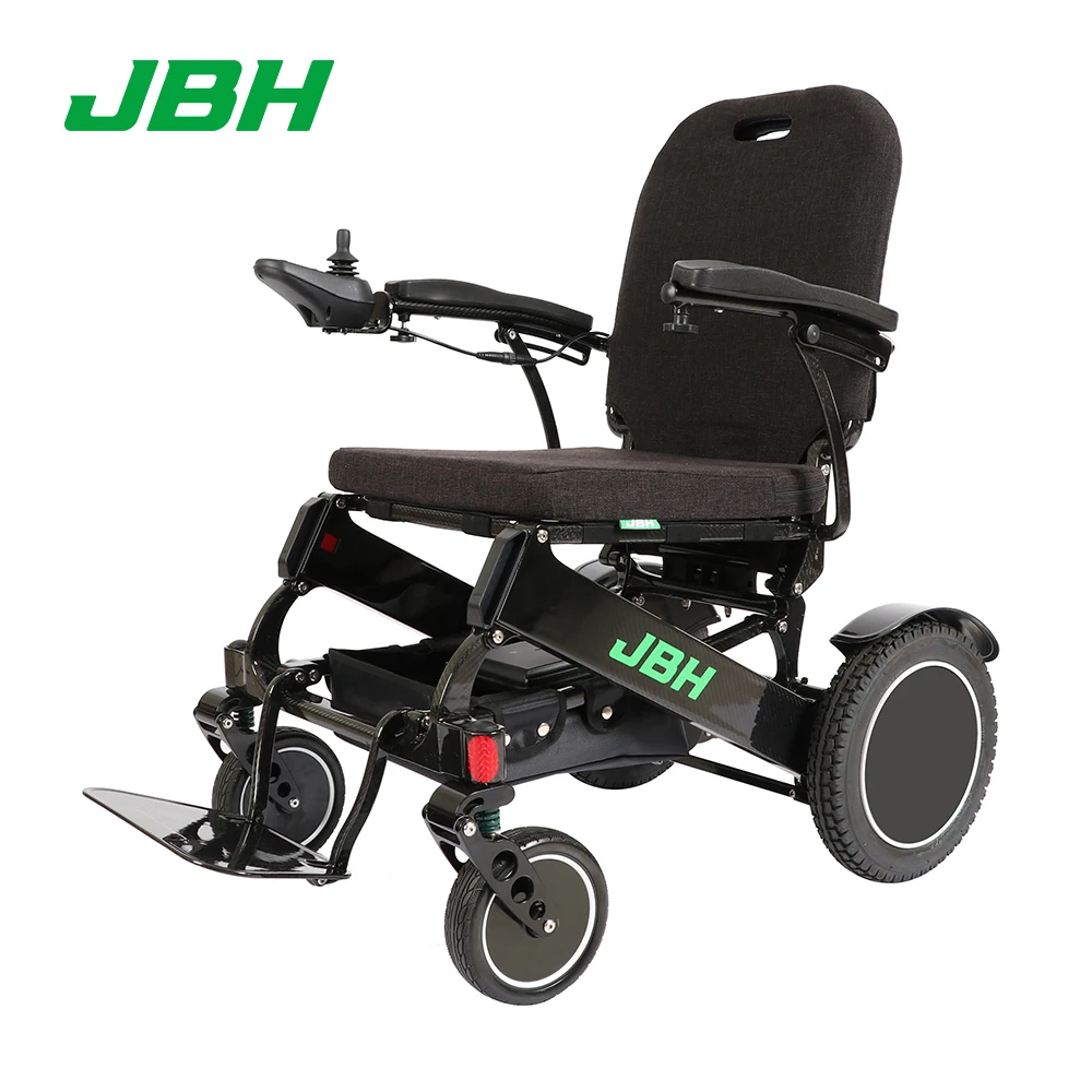 JBH DC06 carbon fiber  Folding small electric wheelchairs  With Lithium Battery