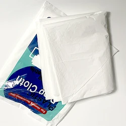 9*12 feet Clear High Density Poly Plastic Sheeting Heavy Duty Drop Sheet for Decorating