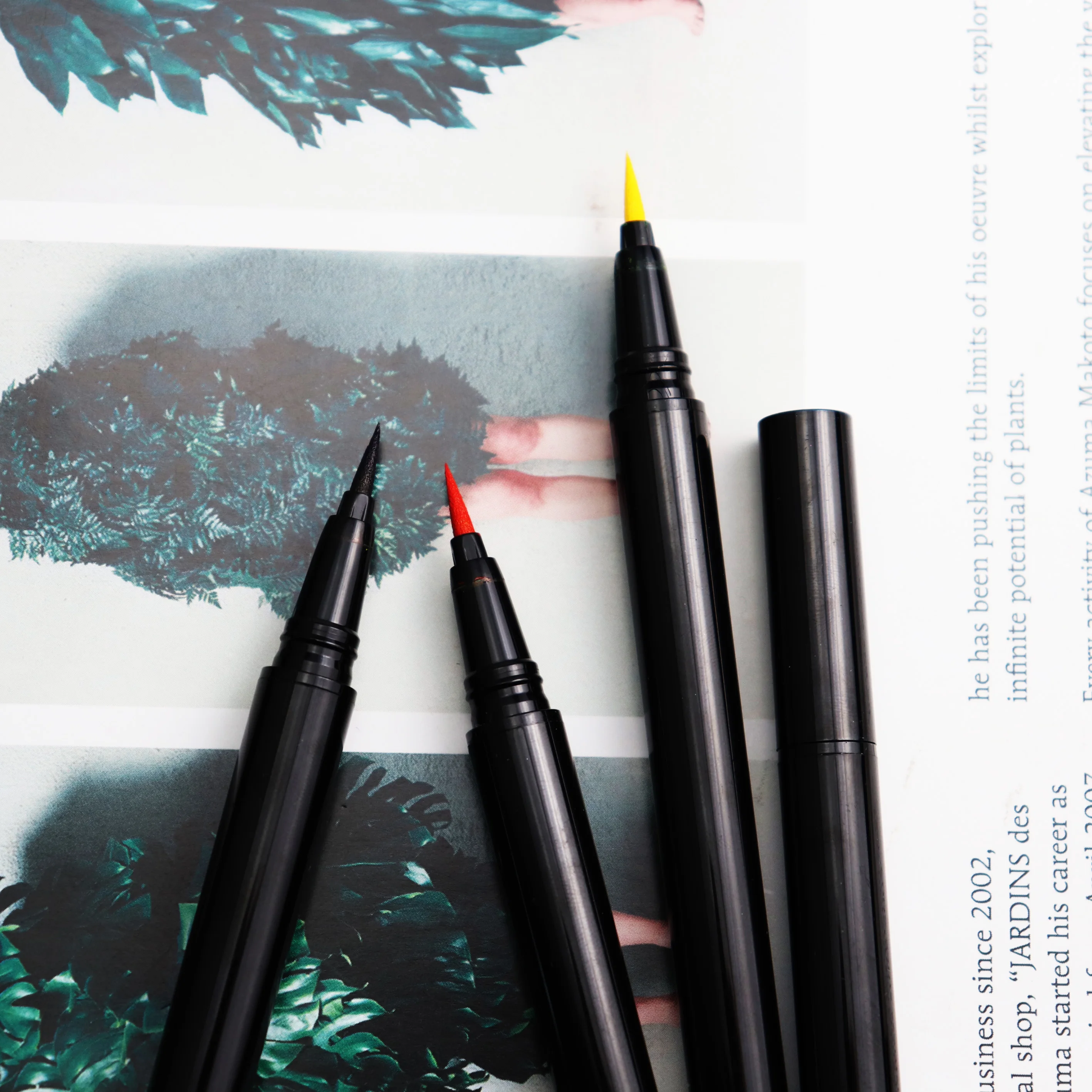 Private label waterproof eyeliner matte liquid colorful eyeliner