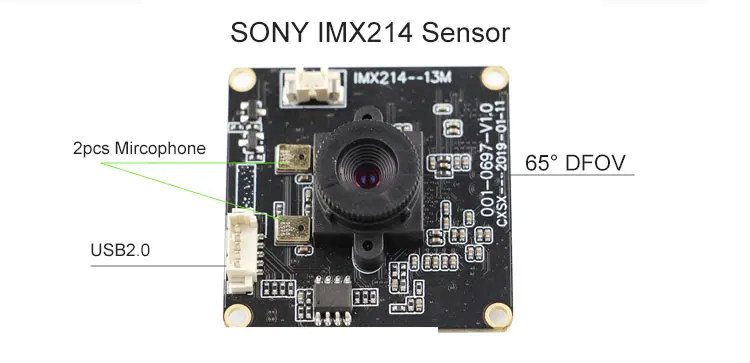 IMX214 28*28mm  M12  usb3.0 AutoFocus Low Light  8K IMX 16MP RGB 4g gsm FHD  Global Shutter Tof  FPV Camera Sensor Module