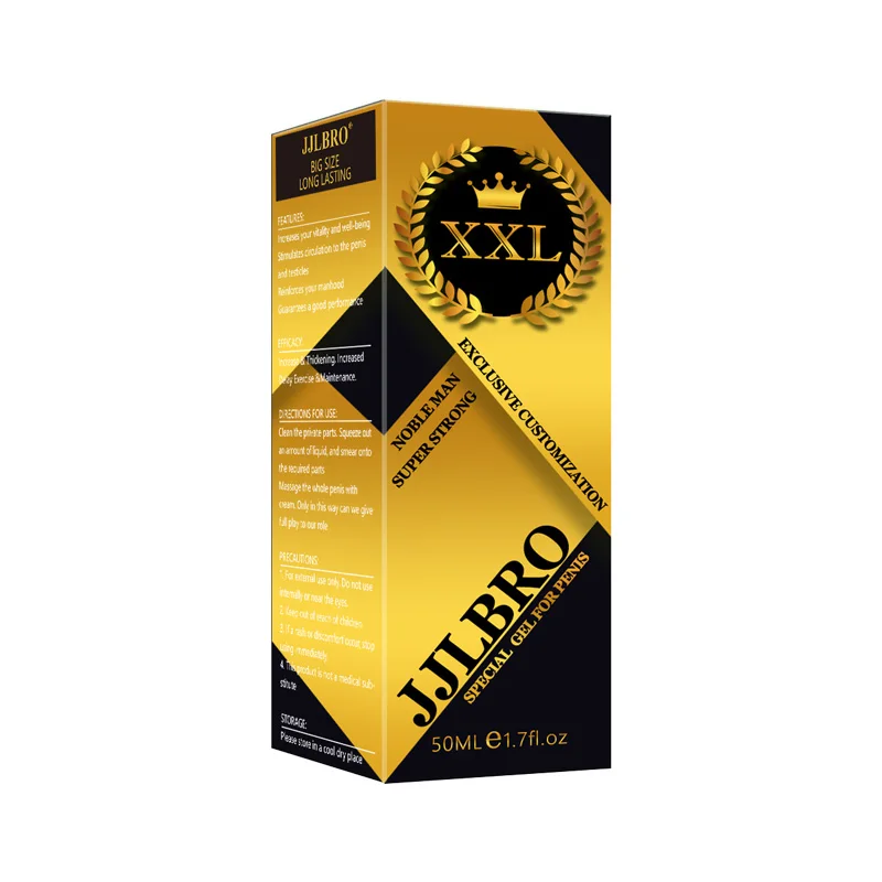 Лучшая цена мужской большой размер Xxl гелевая ручка увеличенный массажный крем 60 мл