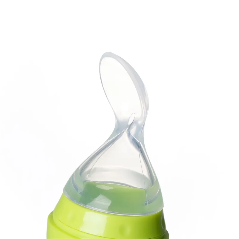 Amazon Hot Sale Comotomo Baby Bottles 6 Months Plus Feeding Bottle Spoon