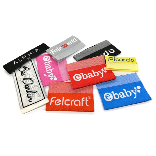 tags for labels on clothes cloth label for clothes satin woven label