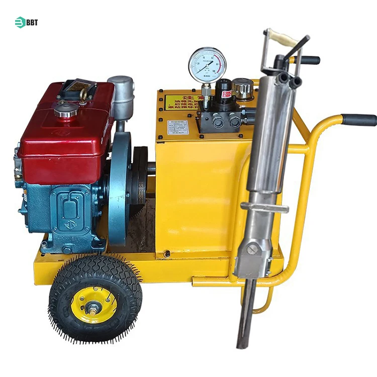 Hot Sale Diesel Stone Splitters Hydraulic Rock Splitting Machine Concrete Diesel Splitter