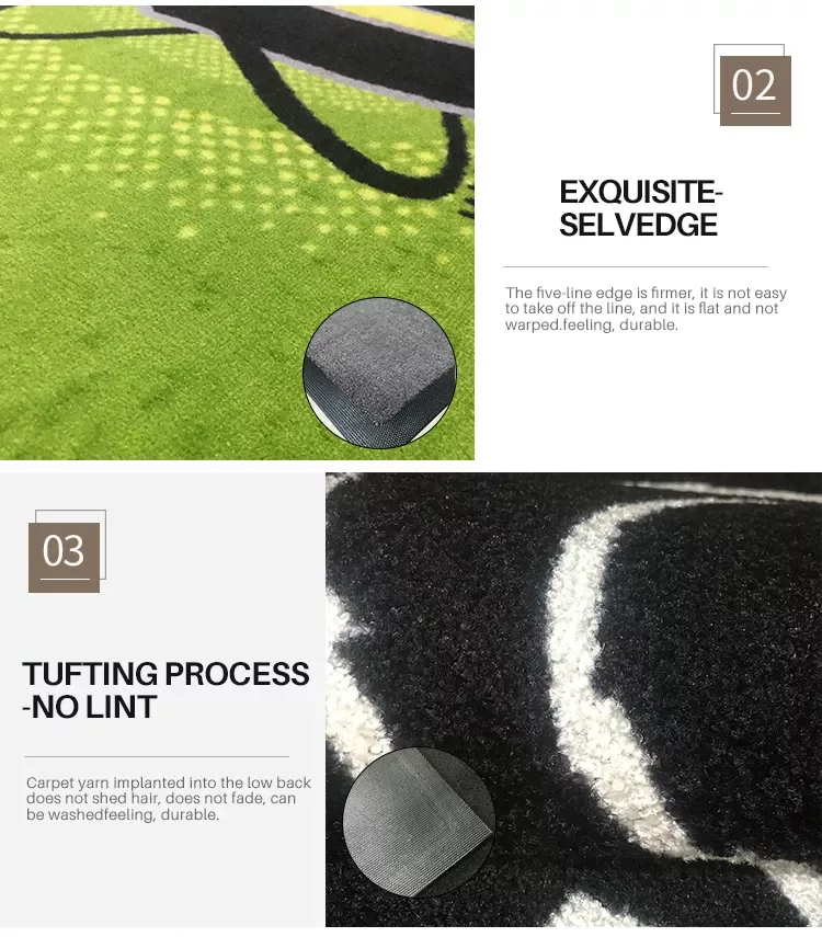 Grceline Anti Slip Custom Printed Logo Door Mat, Outdoor Floor Door Mats Large Entrance Home Doormat