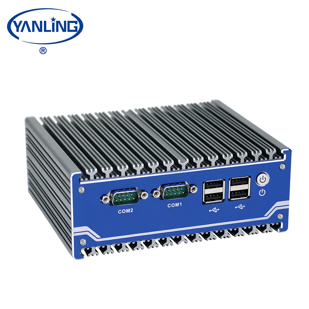 Мини-ПК без вентилятора j1900 WiFi 300 Мбит/с VGA для