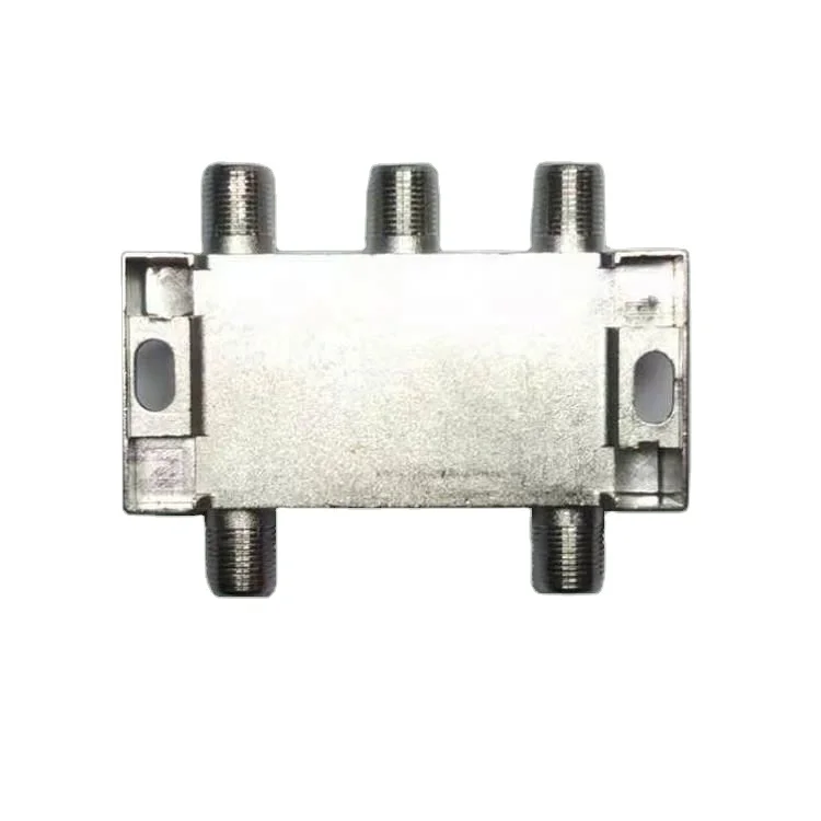 Most popular 8439A coaxial cable 5-2400MHz 4 way satellite splitter