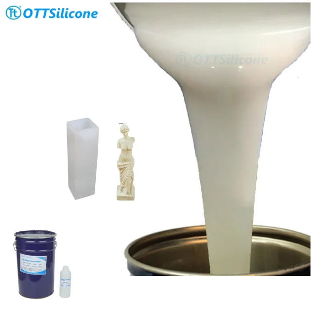 Soft Liquid Silicone to make Candle Mold RTV-2 Silicone