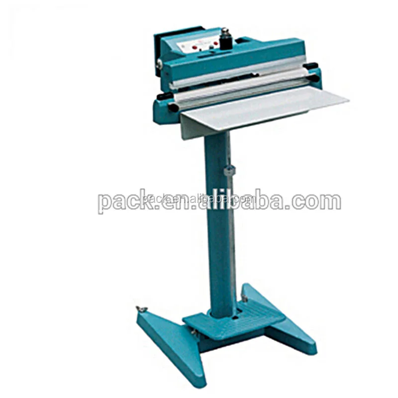 PSF Semi Automatic Ink Ribbon Coding Printing Aluminum Foil Plastic Film Bag Foot Pedal Heat Sealer Sealing Machine