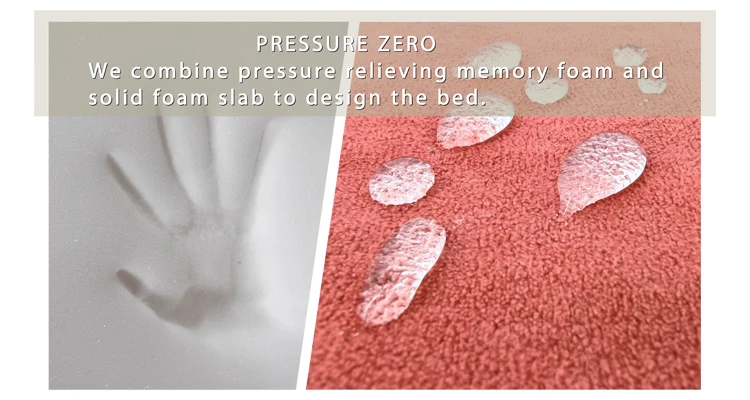 hot sales memory foam dog bed orthopedic luxury pet bed sofa washable dog sofa bed