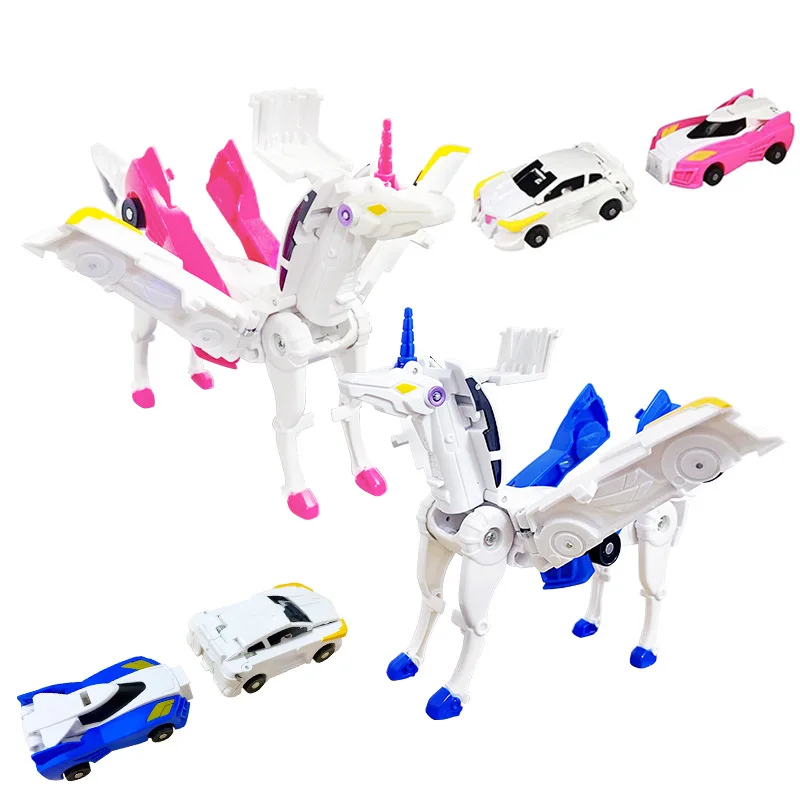 2024 Hot Sale Baby Kids Impact of Deformation unicorn Toy Cool Transformed Car Toy