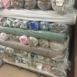 Hot selling Stock lot of PU microfiber Leather for shoes