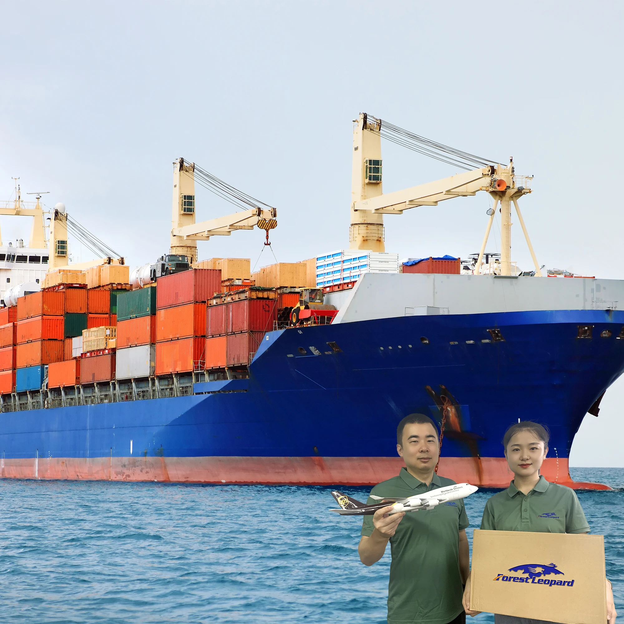 Door to Door FCL DDP Sea Freight Shipping Agent from China Shenzhen Guangzhou Shanghai to USA Europe Germany Italy Spain Poland