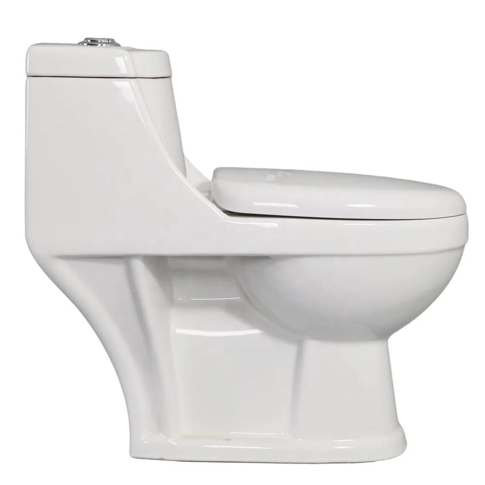 Modern Design Dual Flush Ceramic Sanitary Wares Saudi Arabia New Release Wall-Mounted One Piece Inodoro Toilets