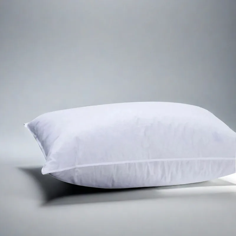Queen Size Hotel Pillow 100% Polyester Fiber Filled Bed Pillow Cushion