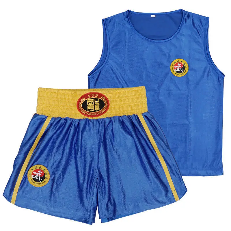 Wholesale Sanda Training Uniform Quick Dry Wushu Kung fu Suit For Men and Women